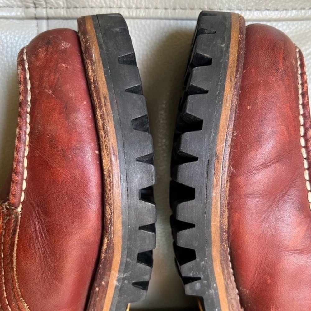 Vintage Chippewa 1975 Original Trekker Moc Toe Boots Men’s 7 D Vibram USA - Picture 4 of 15